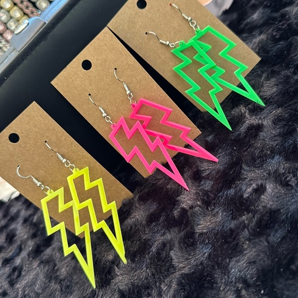 Jewelry - Neon Lightning Bolt Bundle